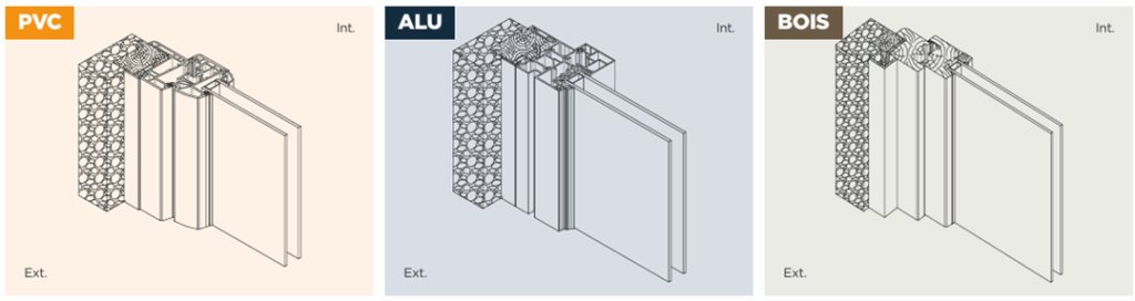 schéma pose fenetre en rénovation