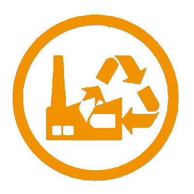 logo recyclage usine
