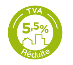 picto taux de tva taux - tva 5,5 %