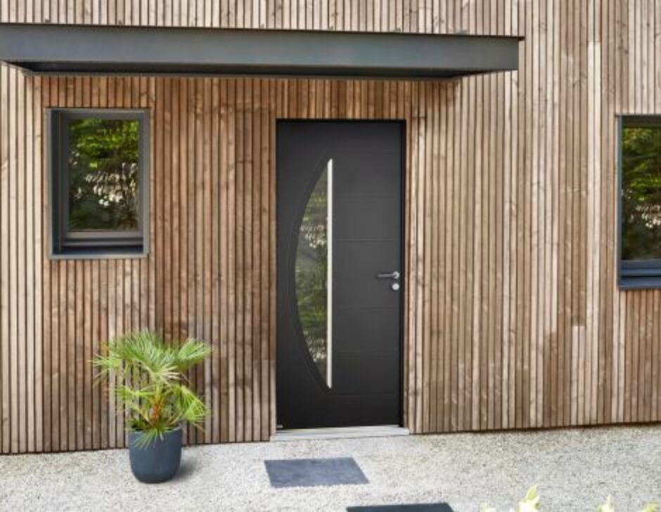 Nos portes d'entrée aluminium vitrées pour votre maison | SWAO