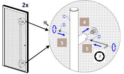 schéma démontage barre de tirage swao
